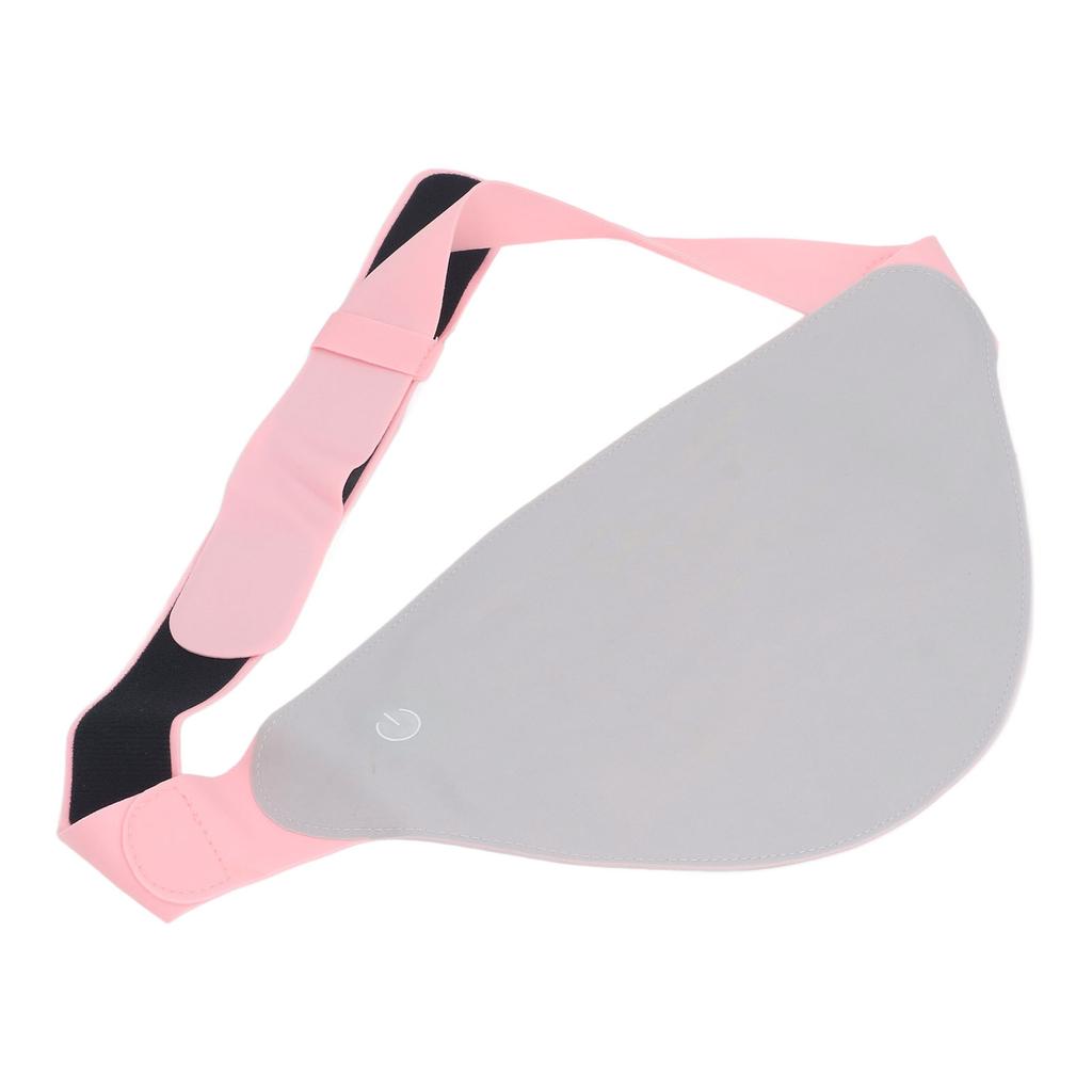 Electric Heated Waist Belt 3 Heat Level Massaging 3000mAh Battery Wearable Soft Discomfort Relief