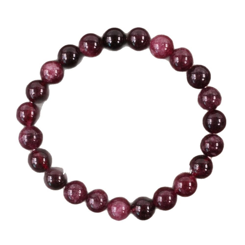 Festive Gifts Assorted Natural Stone Beaded Bracelet Set Crystal Fashion Jewelry For Men And Women Daily Wear Simple Versatile Accessory