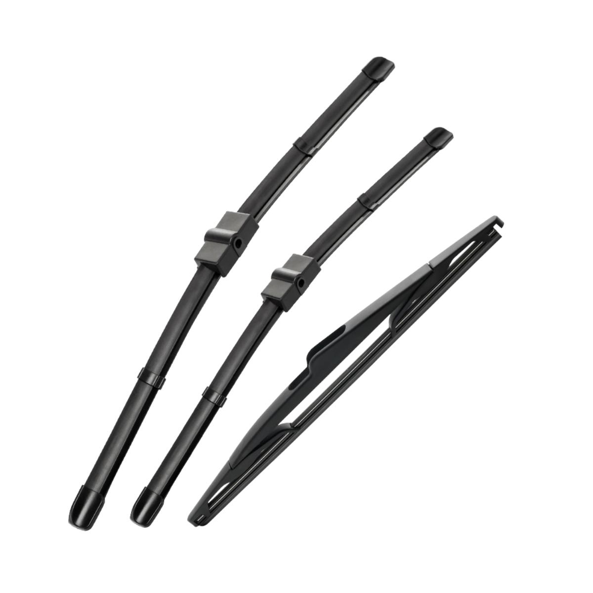 

Для Renault Espace IV 2002-2014 2003 2004 2005 Щетки стеклоочистителя передняя и задняя Щетки стеклоочистителя Лобовое стекло Заднее стекло Щетки 30 +26 +14 Q22-30,Q22-26,B1-14 чёрный