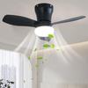 Multifunctional Ceiling Fan Light: High-Power, Wide Voltage for Dorms and Homes.