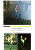 Solar Color-Changing LED Lily Flower Lantern - Outdoor Rainproof Decorative Lawn Light