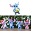 Cartoon Lilostitch Action Figure Model Doll Desktop Ornaments Decorations