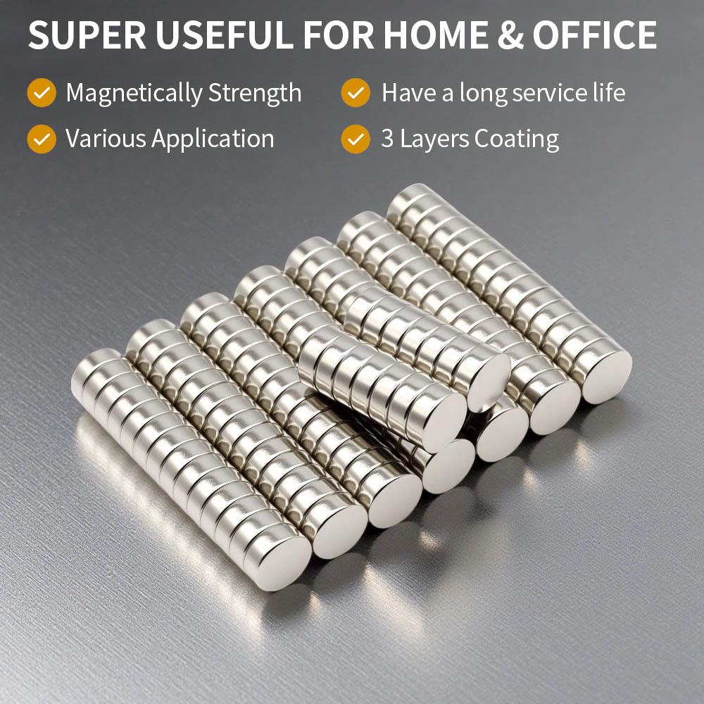 10X4MM Imans Round Refrigerator Magnets for Office Whiteboard Suitable Tools Home Workplace, Etc 10*4