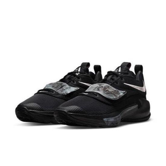 

Nike Zoom Freak 3 EP Black Metallic Silver DA0695-002 EU 35.5 сріблиста колірна/чорний