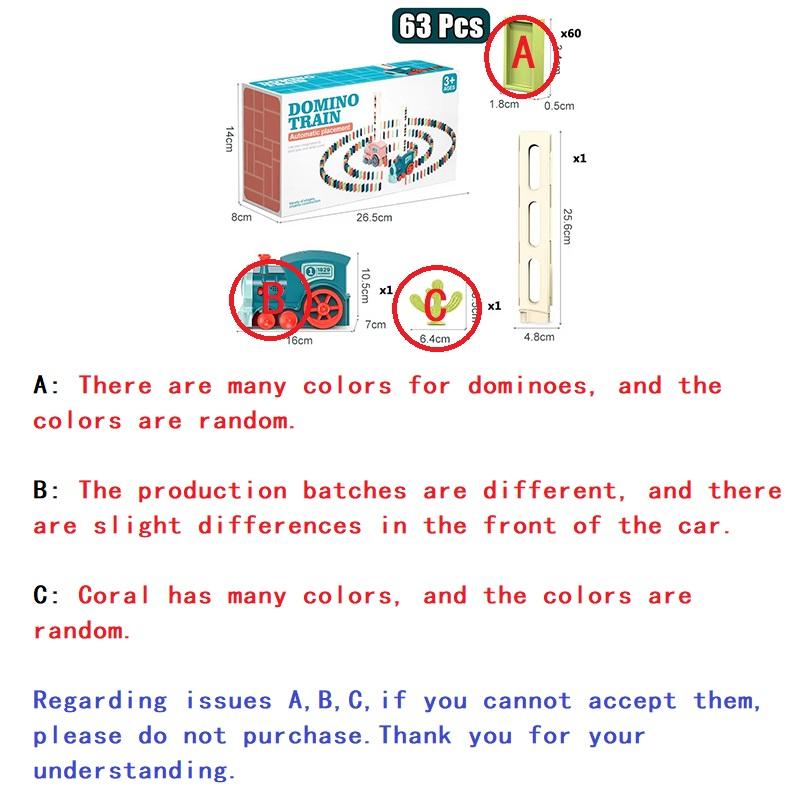 Çocuklar Otomatik Dizen Domino Treni Elektrikli Araba Domino Klipsleri ve Domino Aksesuarları Tuğla Blok Kitleri Oyunları Eğitici Oyuncaklar C