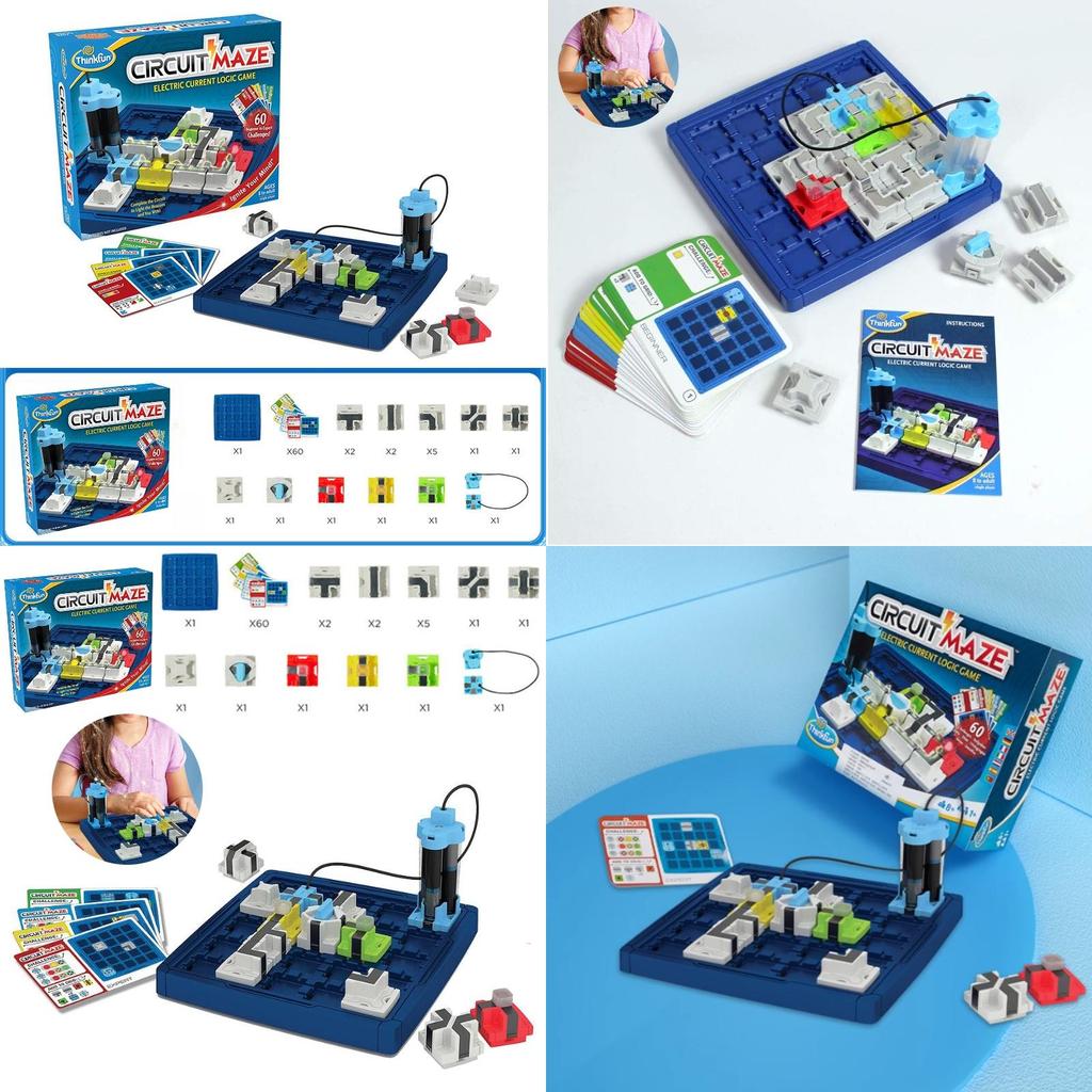 Thinkfun Laser Gravity Table Game Advanced Circuit Maze Puzzle Toy