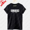 Sleigh All Day Christmas Unisex Clothes Tshirt Hoppy Xmas Vacation Simple Unisex Cotton TShirt Classic Crewneck ShortSleev T Shirt