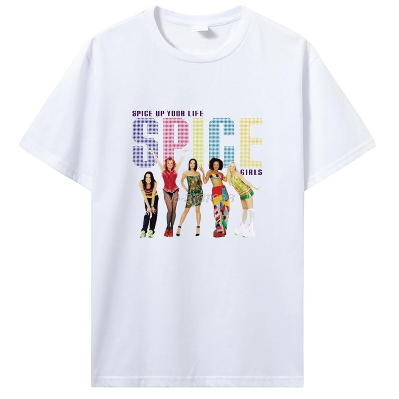 

Нова Жіноча Унісекс Футболка Spice Girls Модна Кіно Мистецтво Дозвілля Вулична Футболка Зображення Мультяшного Персонажа Футболка Чоловічий Одяг 2XL