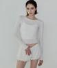 Debiweeo Frill Balloon Shorts Devi-B0093-White