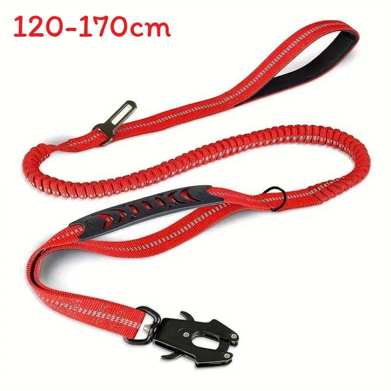 Durable Nylon Dog Leash With Shockproof Flexibility For Large Dogs And Pet Training
