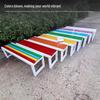 Solid Wood Park Bench: Indoor/Outdoor, Courtyard & Garden, Bathroom Use, Color Options Available