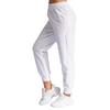 Damen Metallic Tanzhose Hoher Bund Elastischer Bund Lockerer Schnitt Sporthose Glänzender Schimmer Moderne Hose