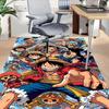1pc One Piece Adventure Carpet for Playroom Bedroom Living Room Sofa Home Decor,kids Game Area Rug Non-slip Floor Mat Y72362