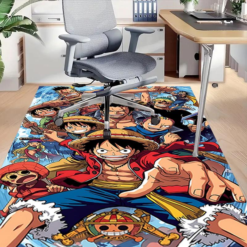 1pc One Piece Adventure Carpet for Playroom Bedroom Living Room Sofa Home Decor,kids Game Area Rug Non-slip Floor Mat Y72362