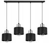 MODERN CEILING HANGING LAMP BLACK LED LAMP