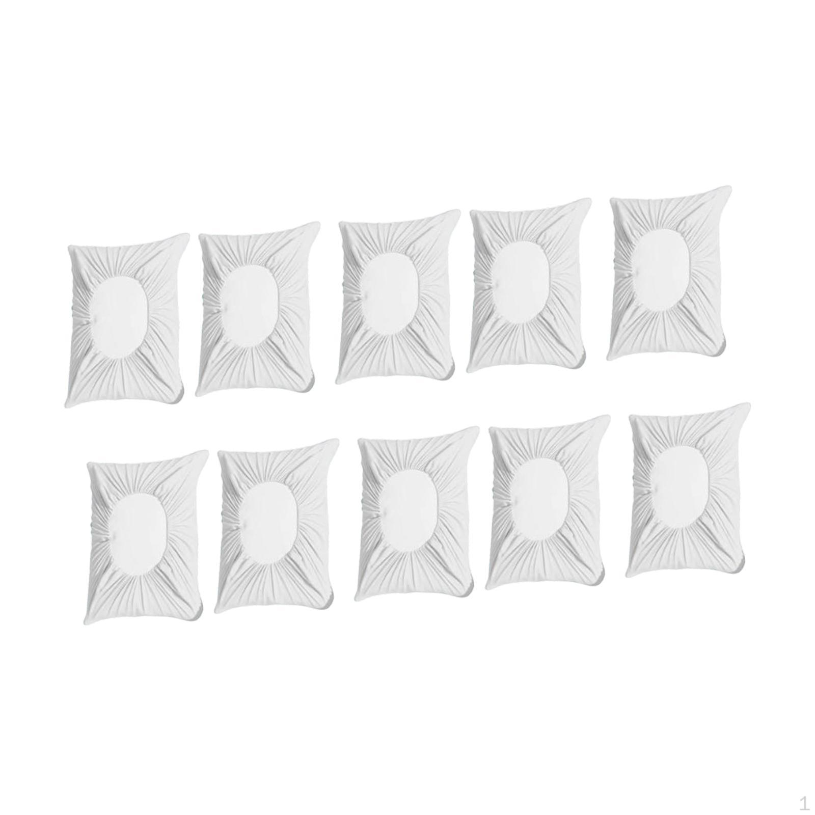 

10 одноразовых наволочек 32x20 дюймов для гостиничных и домашних постельных принадлежностей