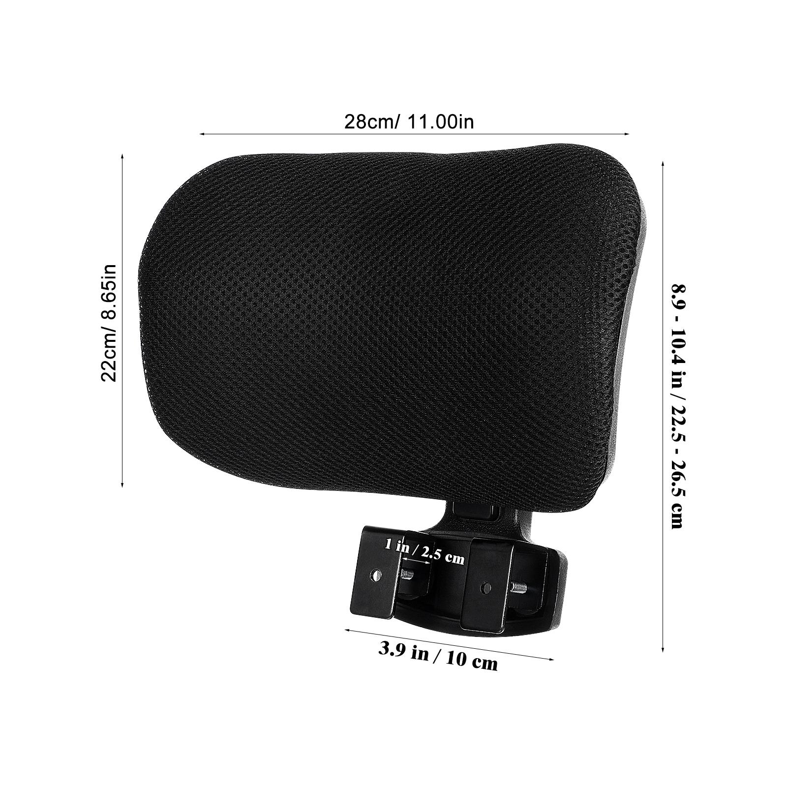 Office Computer Chair Headrest Retrofit Adjustable Computer Chair Head Pillow Office Head Backrest Headrest Height Accessories чёрный