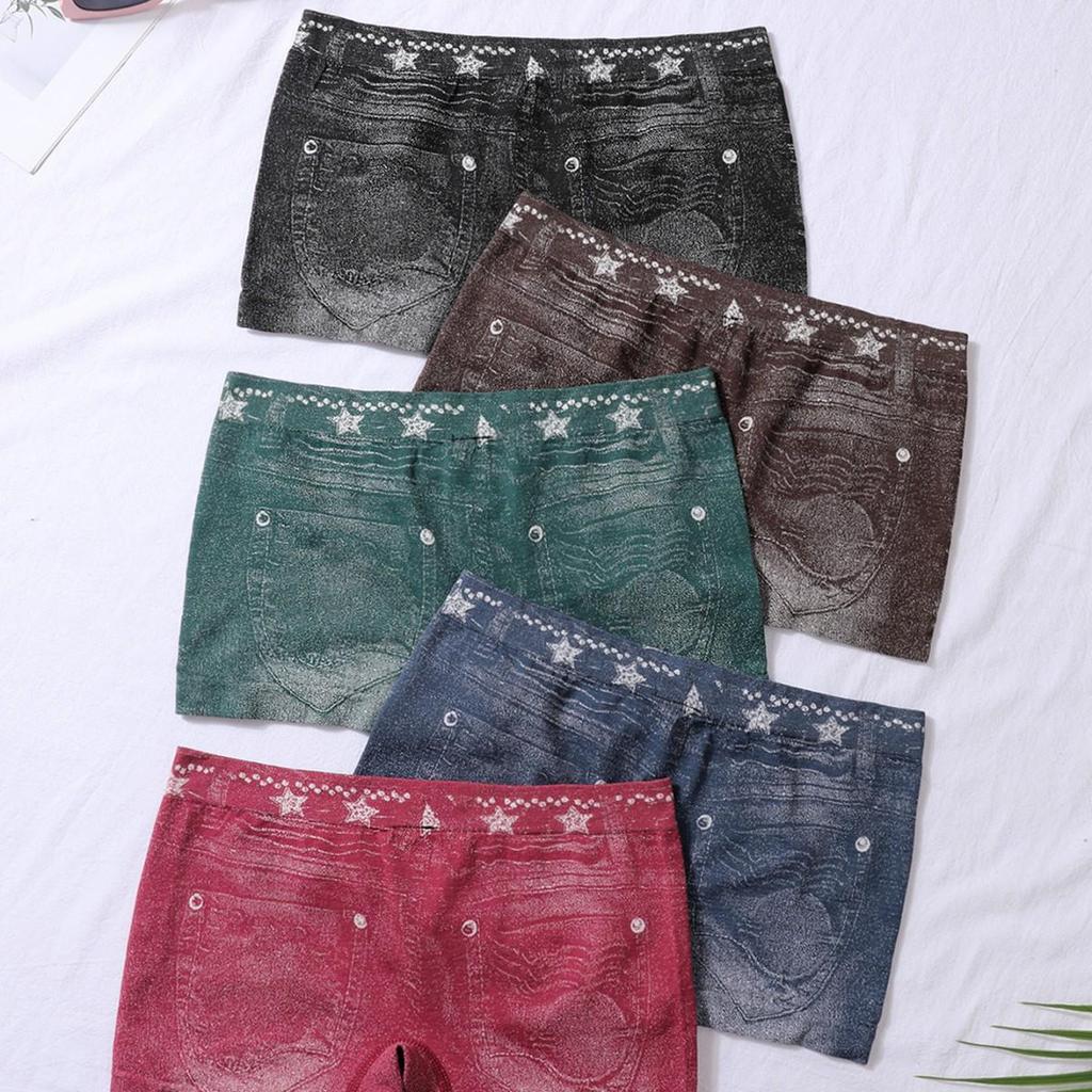 Plus Size European & American Women's Seamless High-Elasticity Mid-Rise Boxer Briefs