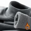 Men's High Neck Velvet-Lined Winter Sweater