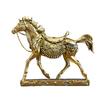 Resin Running Horse Statue Miniature Simulation Pony Figurine Animal Sculpture Home Office Desktop Decoration Ornament