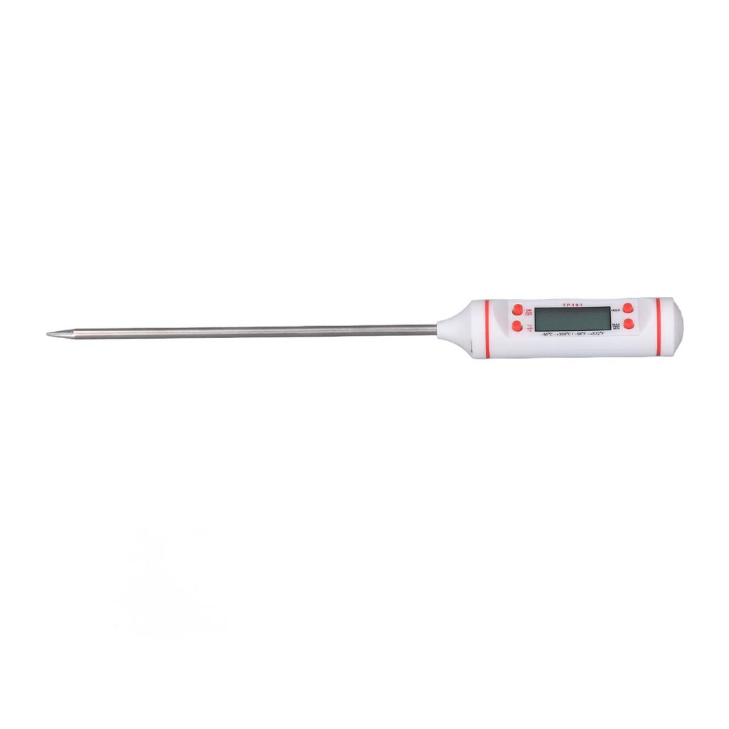 Digital Meat Thermometer with Long Probe Instant Read Food Thermometer with Large Display for