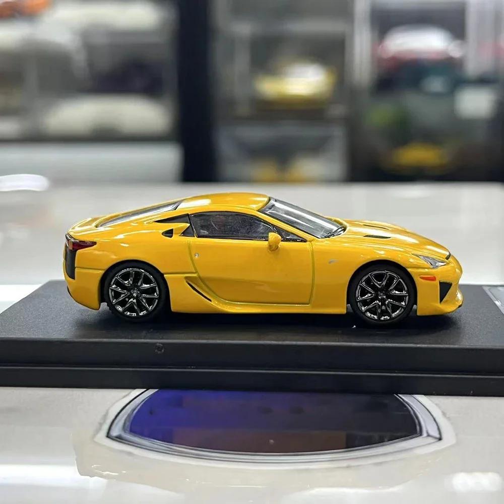 fxcr3 Original Die-cast 1:64 Scale 2010 Lexus Lfa Simulation Alloy Car Model Fan Collection Display Home Decoration Metal Ornaments