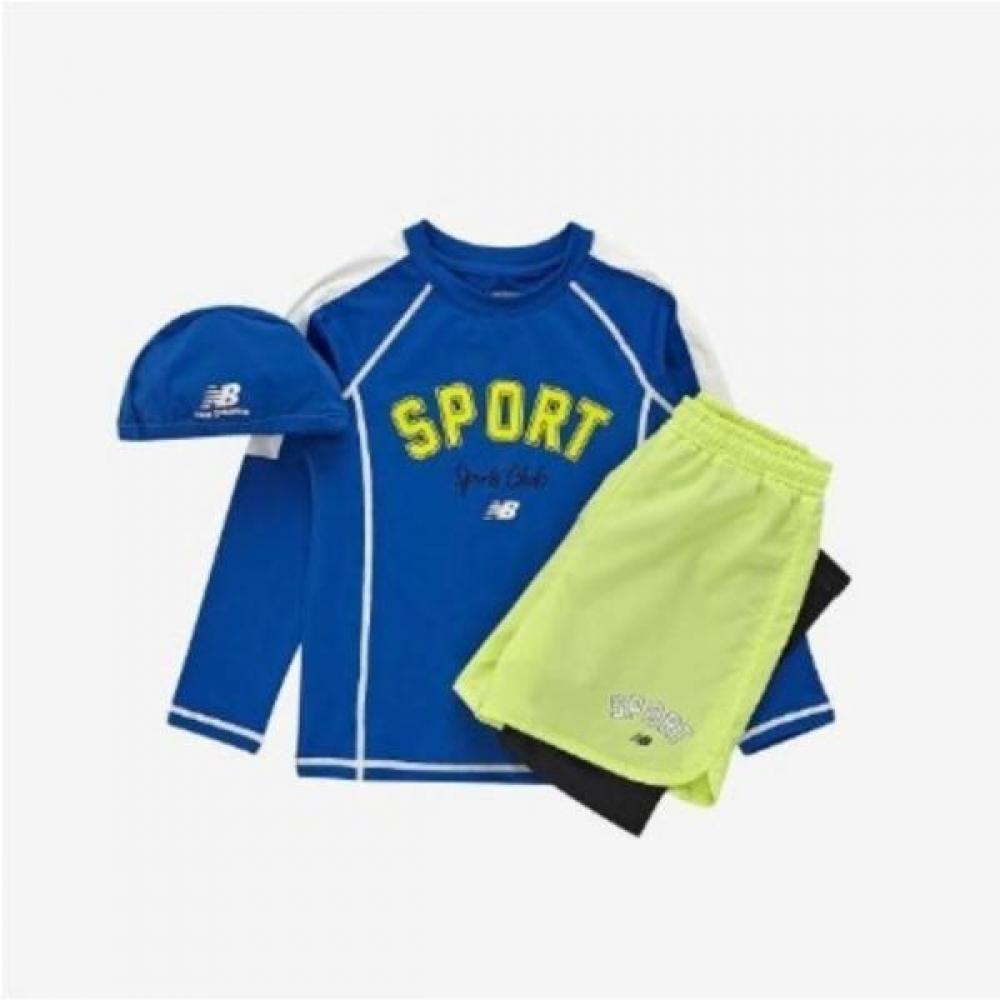 

New Balance Skies Essential Rashguard Sporty Uni 2 In 1 Nk9re2102b Blue (50)Blue/120