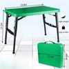 Outdoor folding table Portable adjustable lifting rectangular camping table Simple home study table