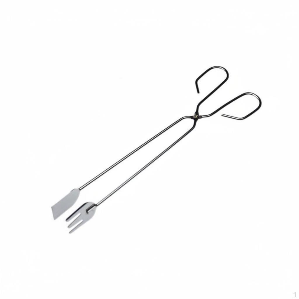 Briquette Tongs Heat Resistant Heavy Duty Versatile Barbecue
