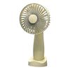 Mini Desk Fan Phone Holder 180 Degrees Adjustable USB Rechargeable Summer Handheld Cooling Fan Portable Mini Personal Fan with Base