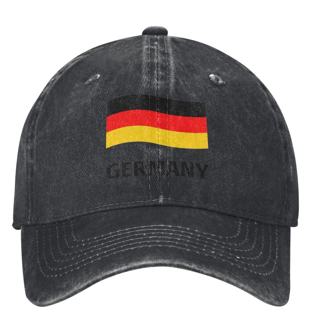GerUnisexy Flag Baseball Cap GerUnisex Tennis Skate Breathable Trucker Hat Unisex Unisex Vintage Sun protection Snapback Cap
