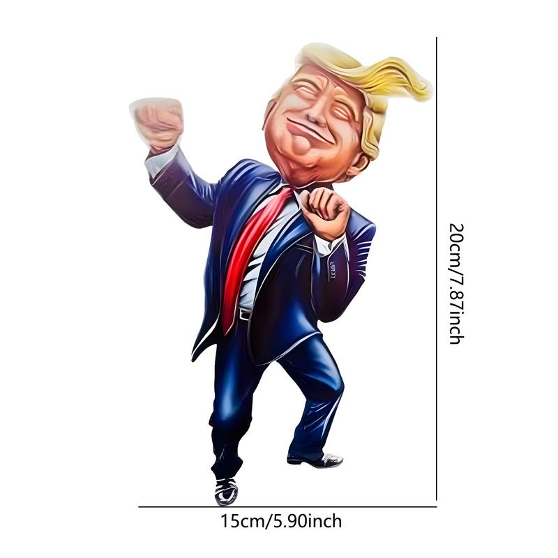 Modification Motorcycle Decals President Luggage Decals Waterproof Car Bumper Figure Sticker For Car Rvs Suvs Trucks Auto