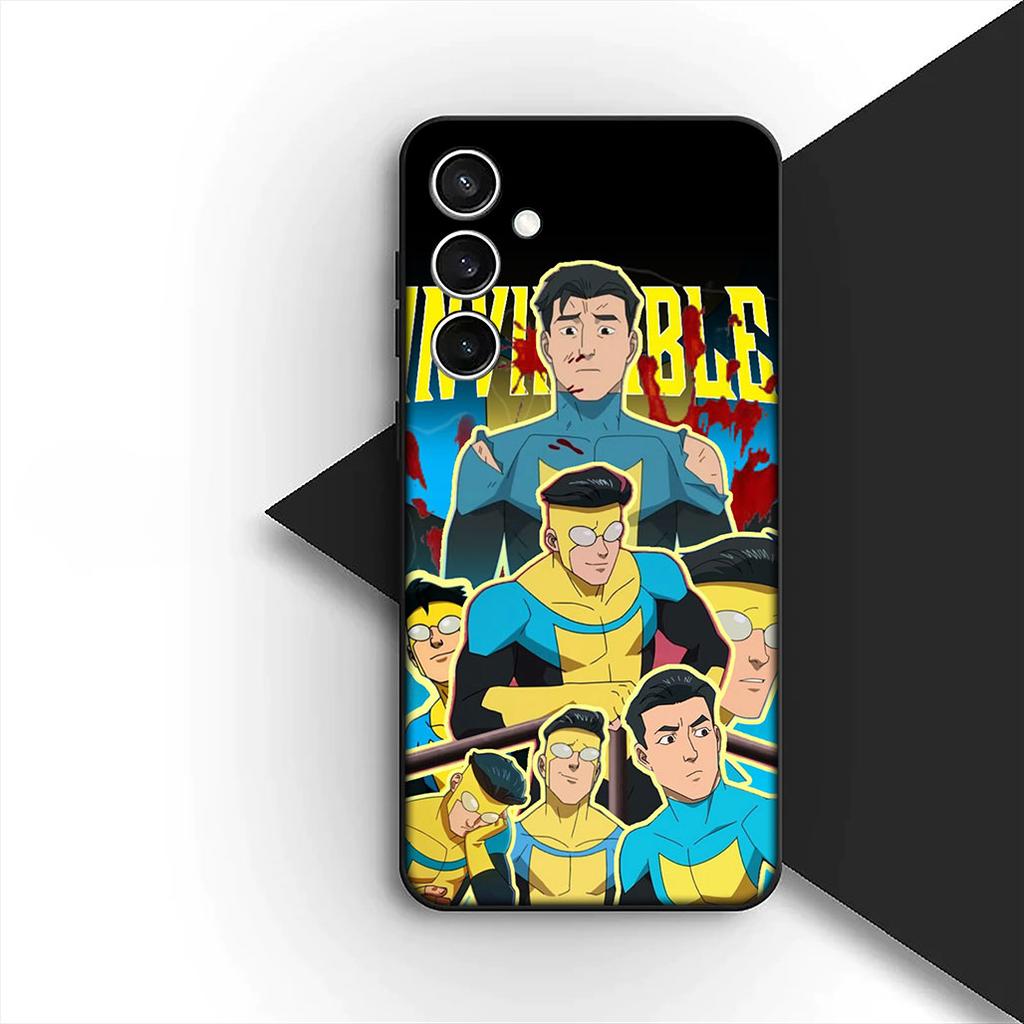 Atoms I-Invincibles Eves Superhero Cover for Samsung Galaxy S25 S24 S23 FE Ultra Plus S7 Edge S25+ S24+ A56 5G + Phone Case