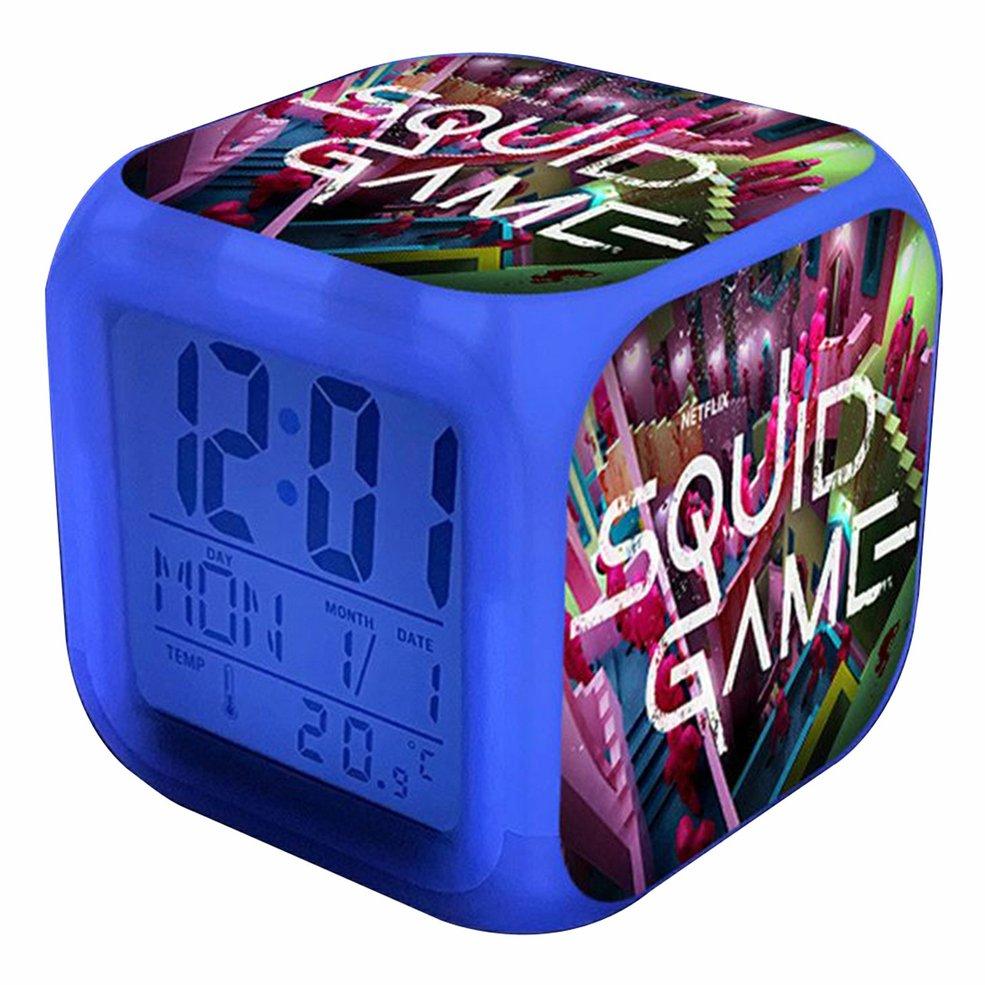 Buy Alarm Clock For Squid Game Alarm Clock Student Led Color Changing