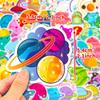 50 Universe Planet Stickers INS Wind Personality Galaxy Planet Cartoon Doodle Student