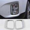 For Kia Sorento 2014~2015 Chrome Car Front Bumper Fog Light Lamp Cover Trim 2pcs