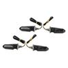 4Pcs Motorcycle LED Turn Signal Lights Mini Front Rear Indicator Waterproof Universal for Beach