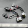 A pair for W221 Mercedes Benz S car headlights upgrade from previous models to later models, headlight adapter wire harness