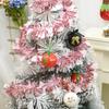 2M Foil Tinsel Ribbon Garland for Christmas Decoration Xmas Tree Wrapping Ribbon Christmas Ornaments New Year Decor Supplies