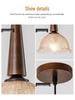 Elegant Chinese-Style Retro Pendant Light for Bedroom, Restaurant, or Hallway