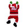 Christmas Pendant Decoration Festive Santa Claus Fleece Car Window Wall Decoration Christmas Party Supplies