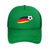 GerUnisexy Flag Soccer Ball Casquette Women Unisex Outdoor Hats  Adjustable Snapback Cap New Baseball Caps