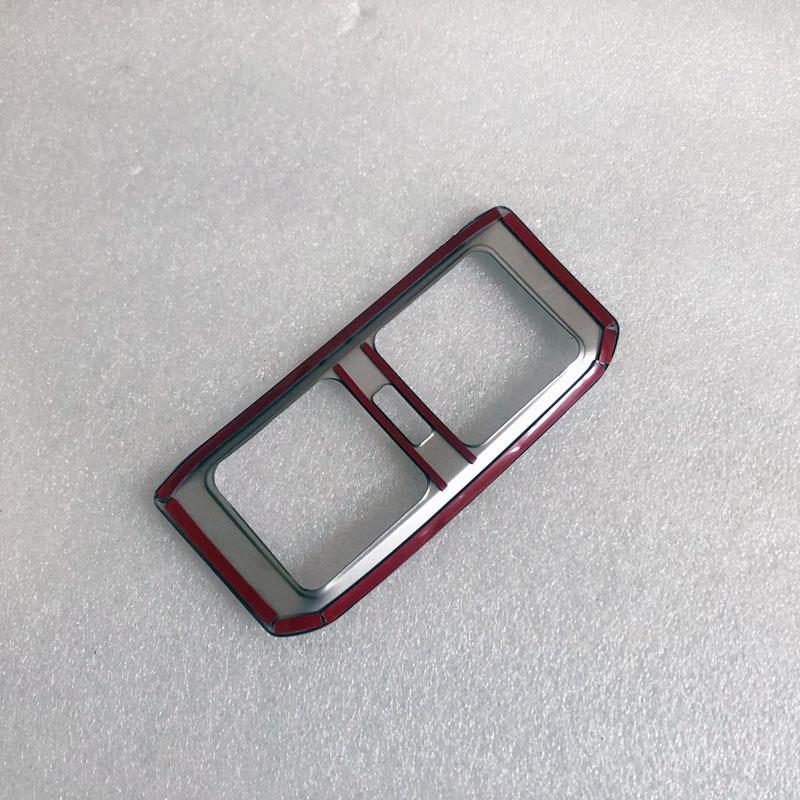 Wewnętrzna tylna ozdobna osłona nawiewu powietrza Metalowa do Toyota Rav4 Rav 4 Xa50 Akcesoria samochodowe 1 szt.