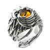 Artemis Classic Phoenix Wide Ring Silver Brand Silver 925 Sterling Silver (ac-acr0260) - Men's Accessories, Jewelry, Ring,