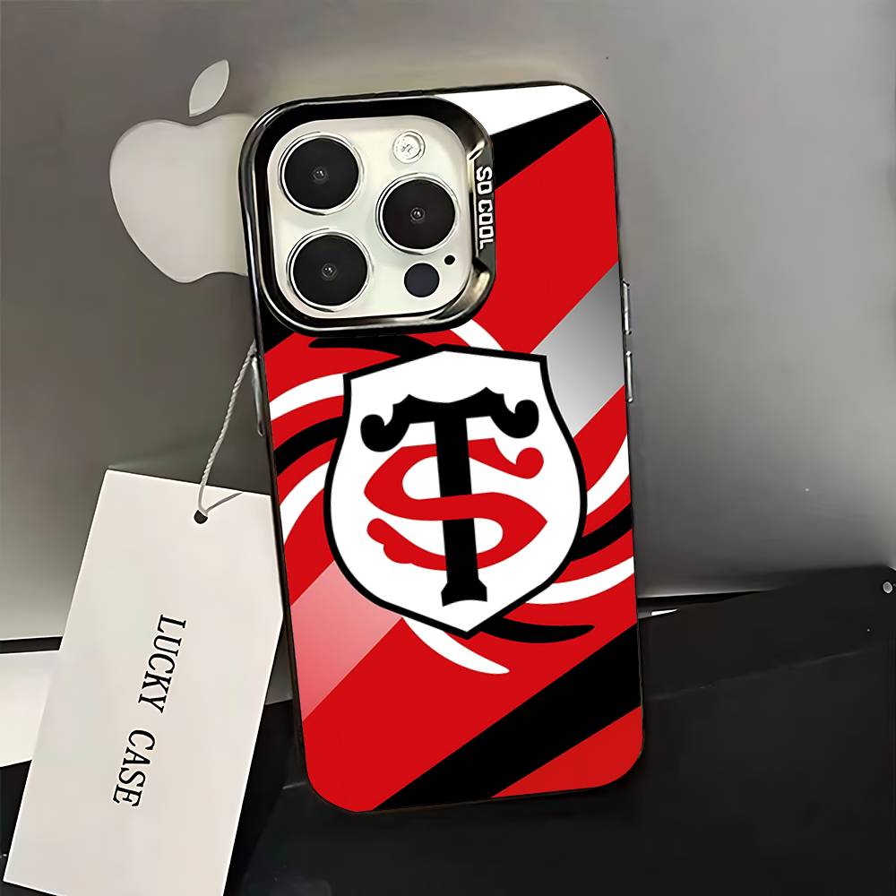 Stade-Toulousain Phone Case For iPhone 16,15,14,13,12,11,Pro,XS,Max,Plus,Mini,SE Black Candy Matte Shockproof Cover