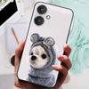 For Xiaomi Redmi 13C 5G Case Black Silicone Bumper Wolf Lions Soft TPU Covers for Xiaomi Redmi 13C 5G Funda Coque Protective