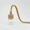 1Pcs 8Ml Diffusers Essential Oils Empty Wooden Bottle Square Lid Car Hanging Accessories Perfume Bottles Freshener Oil Diffuser