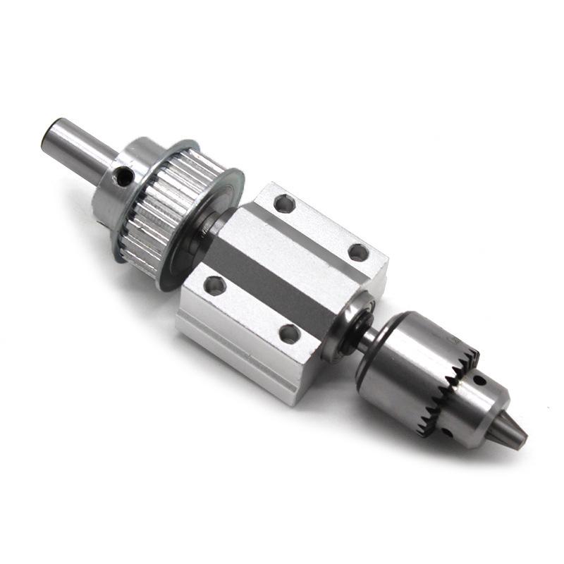 Table Saw Bench Electric Drill Spindle Assembly for DIY Woodworking Cutting and Grinding - Small Lathe Accessories