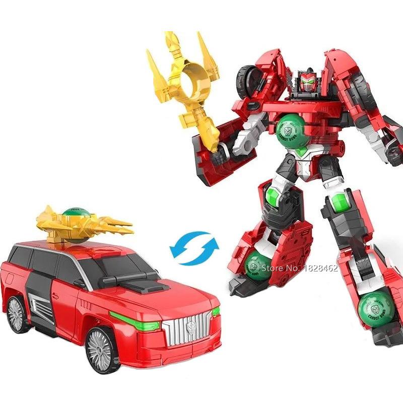 New Carbot Drill Burst Transformation Robot Toys Action Figures Transforming Car Storm Diver Toy for Children Gift