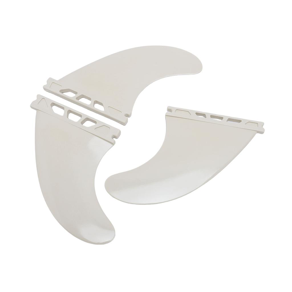 Surfboard Fins Set of 3 Sturdy PVC   for Longboard Shortboard Stand Up Paddle Board